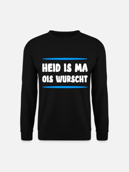Bayrisch lustig - Unisex Pullover - Schwarz