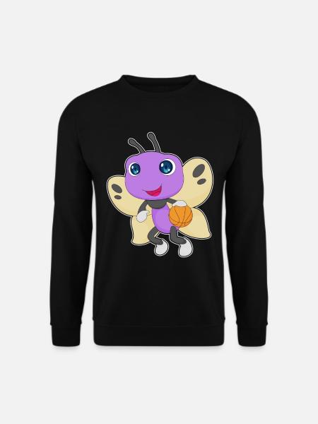 papillon basketteur basketteur basket-ball - Sweat-shirt Unisexe - noir