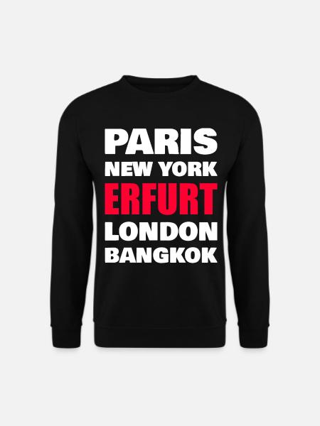 Erfurt City - Unisex Sweatshirt - black