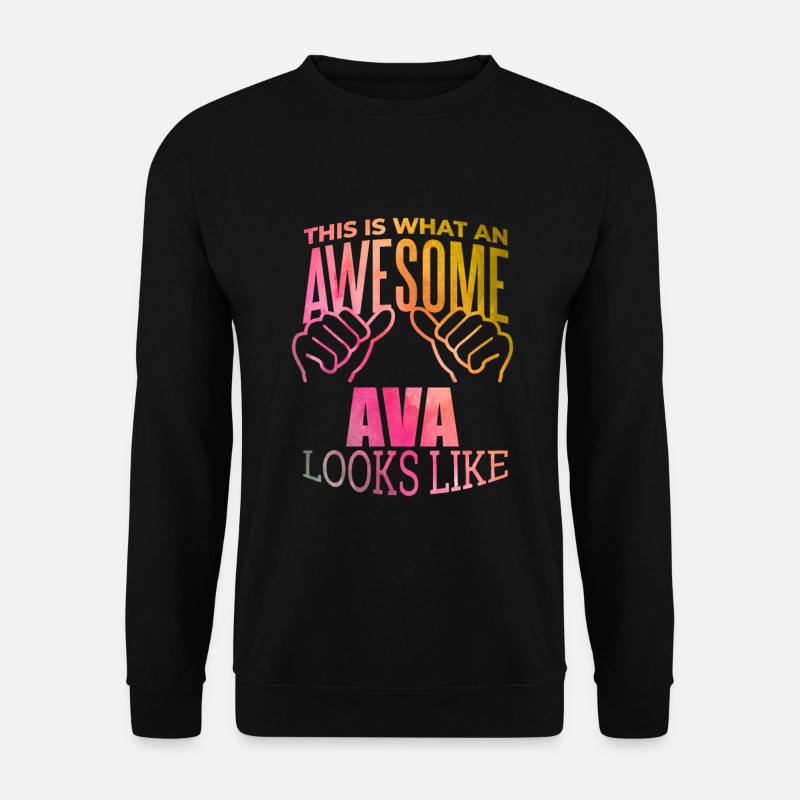 Ava - Unisex Sweatshirt - black