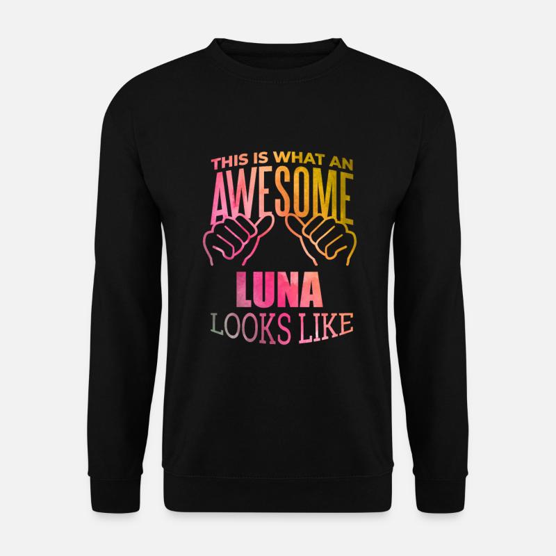 Luna - Unisex Sweatshirt - black