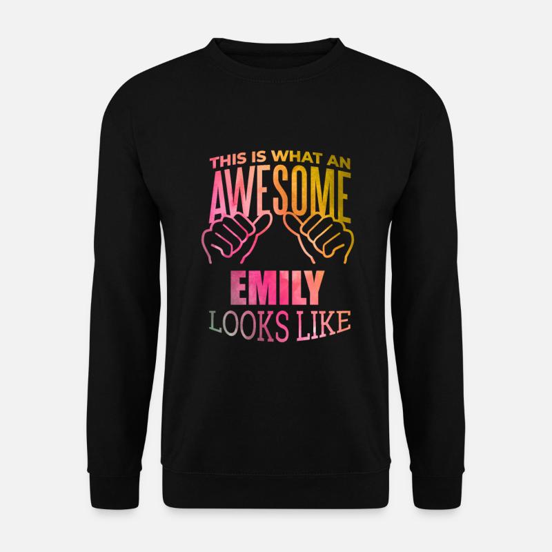 Emily - Unisex Sweatshirt - black