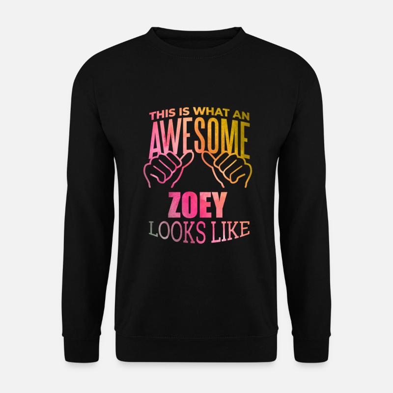 Zoey - Unisex Sweatshirt - black