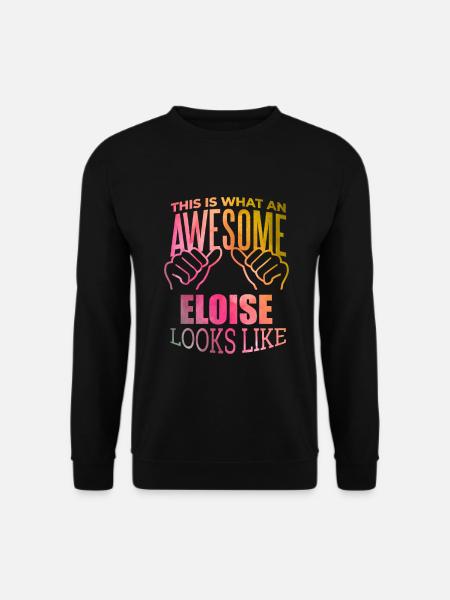 Eloise Eloise Eloise - Sweat-shirt Unisexe - noir