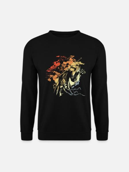 Violoniste - Sweat-shirt Unisexe - noir