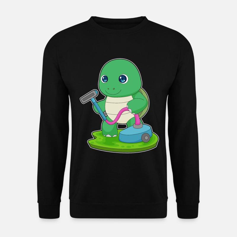 Turtle Cleaner Vacuum Cleaner - Unisex Sweatshirt - black