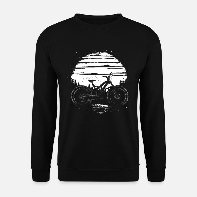 Mountainbiker - Unisex Pullover - Schwarz