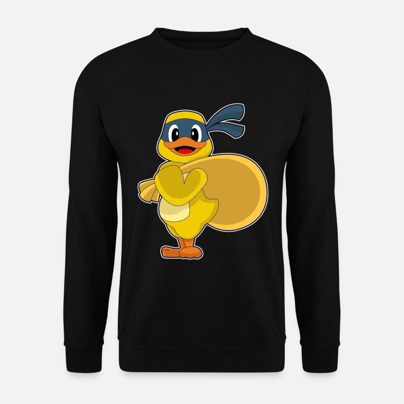 Duck Bandit Sack - Unisex Sweatshirt - black