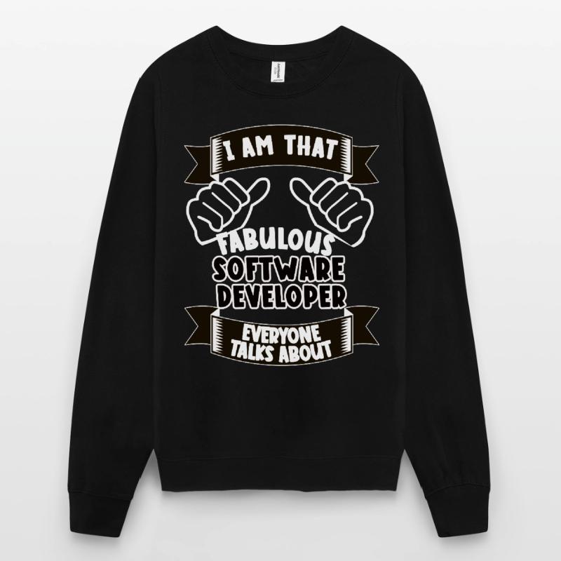 Software Developer Funny Saying Gift Unisex Sweatshirt