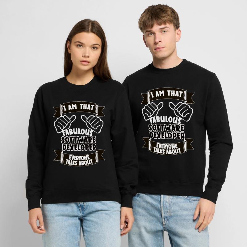 Software Developer Funny Saying Gift Unisex Sweatshirt
