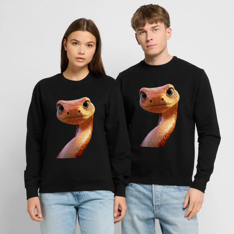 Snake Python Cobra Mamba Rattlesnake Snake Unisex Sweatshirt