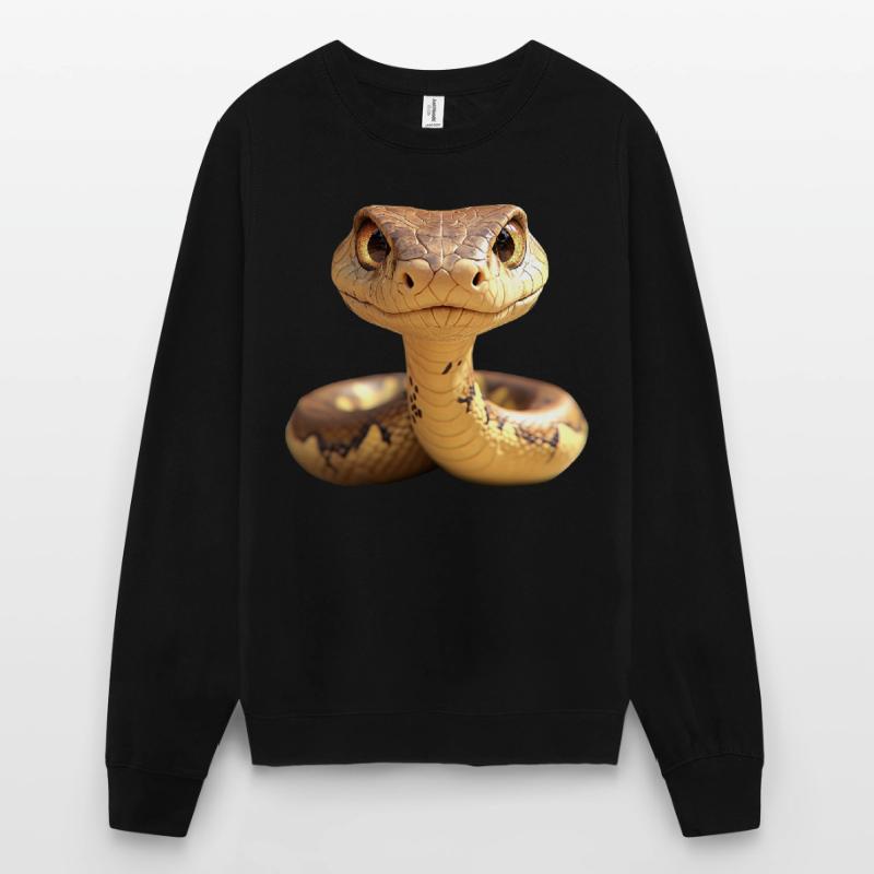 Snake Python Cobra Mamba Rattlesnake Snake Unisex Sweatshirt