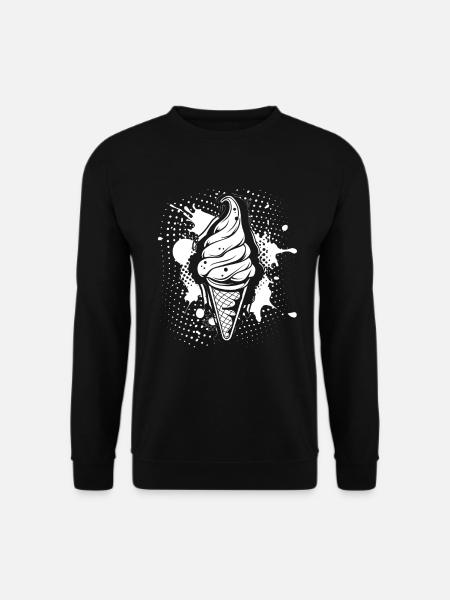 Softeis - Unisex Pullover - Schwarz