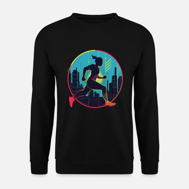 Runner - Unisex Sweatshirt - black