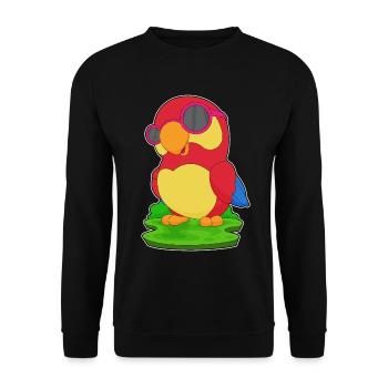 Lunettes de soleil Parrot - Sweat-shirt Unisexe - noir - Devant - Alina (178cm) & Michal (187cm)