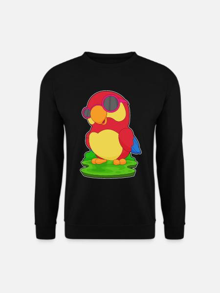 Parrot Sunglasses - Unisex Sweatshirt - black