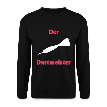 Le maître des fléchettes - Sweat-shirt Unisexe - noir - Devant - Alina (178cm) & Michal (187cm)