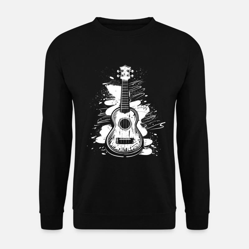 Ukulélé Graffiti - Sweat-shirt Unisexe - noir