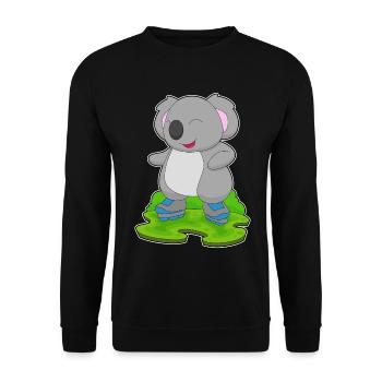 Patins en ligne Koala Patins en ligne - Sweat-shirt Unisexe - noir - Devant - Alina (178cm) & Michal (187cm)