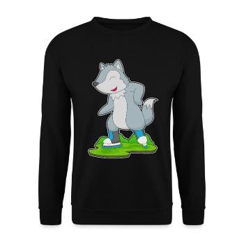 Patins en ligne Wolf Patins en ligne - Sweat-shirt Unisexe - noir - Devant - Alina (178cm) & Michal (187cm)