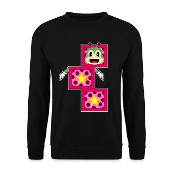 Caterpillar Wizard Magic - Unisex Sweatshirt - black - Front - Alina (178cm) & Michal (187cm)