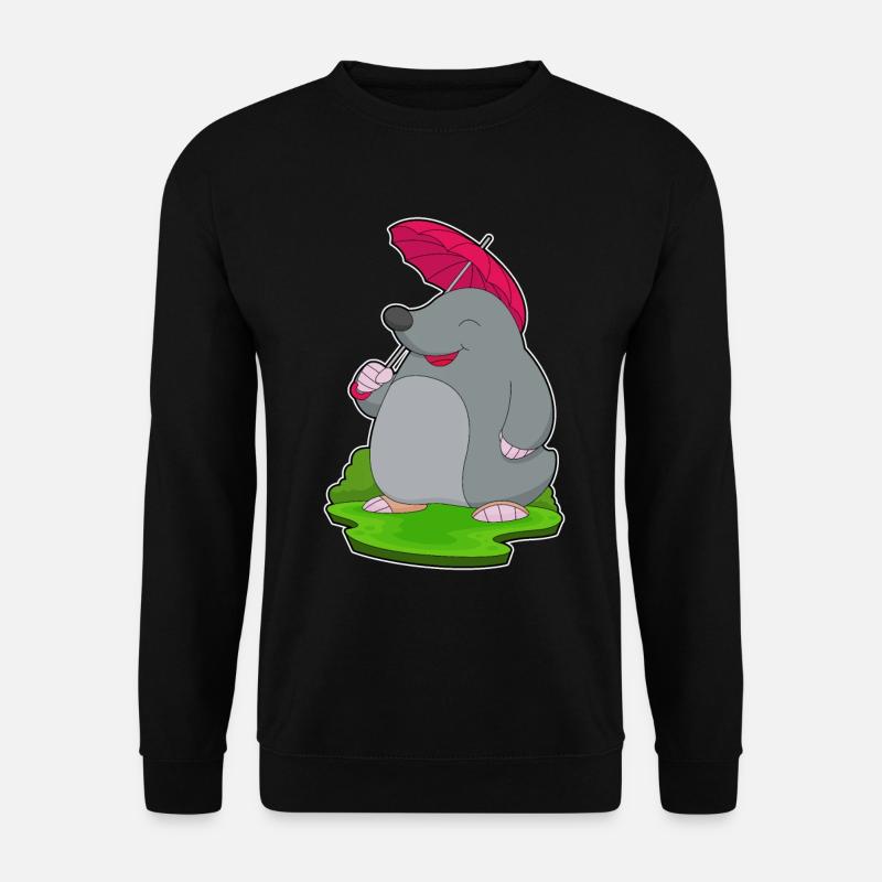 Mole Umbrella - Unisex Sweatshirt - black