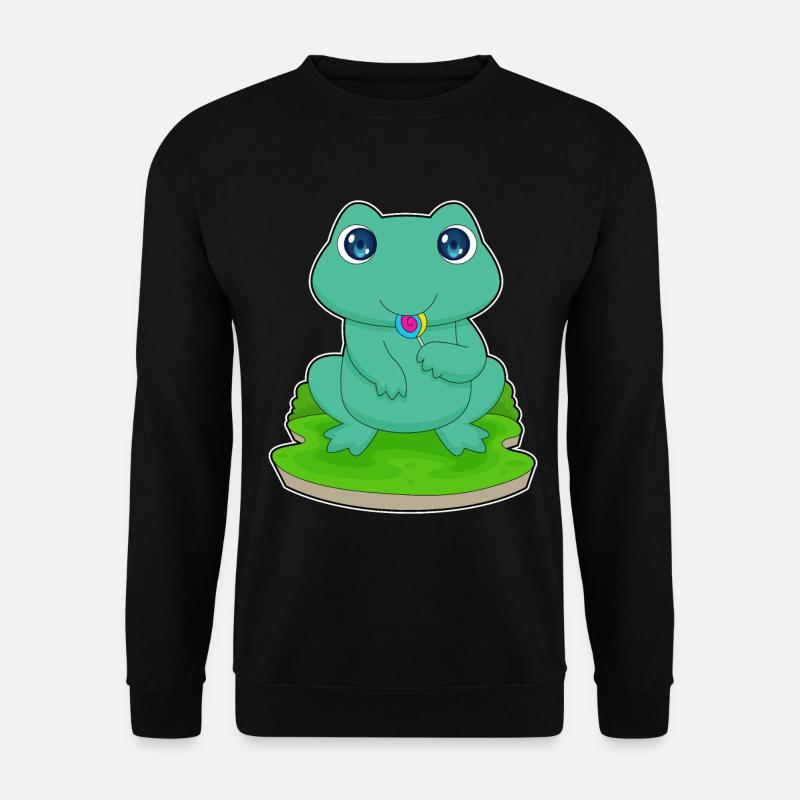 Sucette grenouille - Sweat-shirt Unisexe - noir