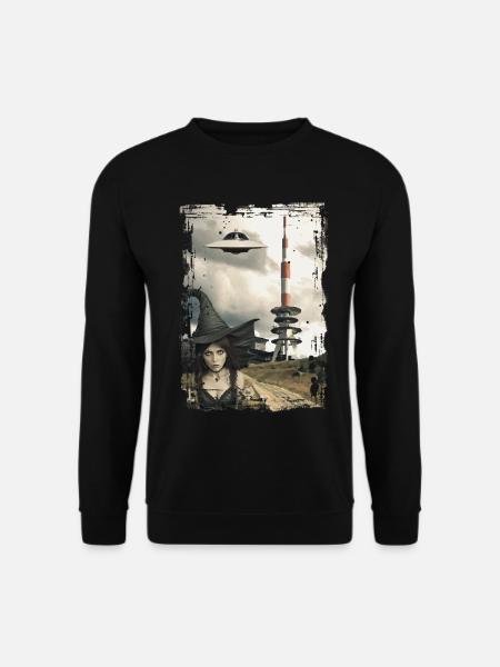 UFO Brocken im Harz - Unisex Pullover - Schwarz