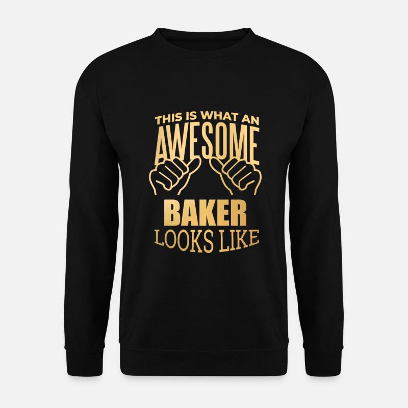 Backen - Unisex Pullover - Schwarz