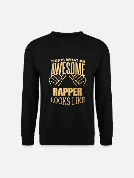 Rapper - Unisex Sweatshirt - black