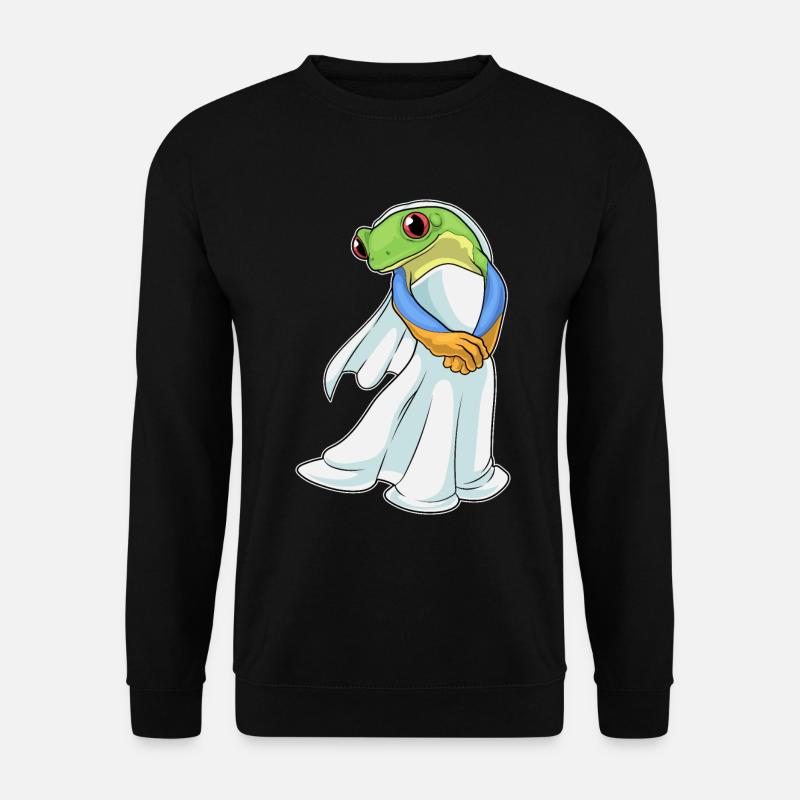 Grenouille Robe de mariée - Sweat-shirt Unisexe - noir