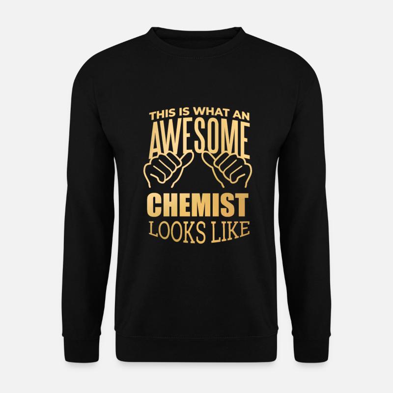 Chemie - Unisex Pullover - Schwarz