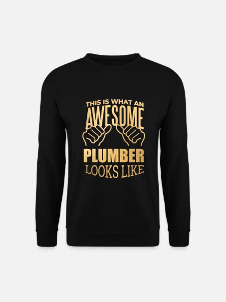 Plumber - Unisex Sweatshirt - black