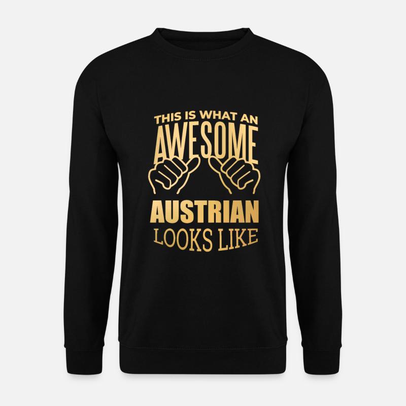 Österreich - Unisex Pullover - Schwarz