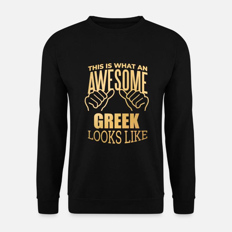 Greece - Unisex Sweatshirt - black