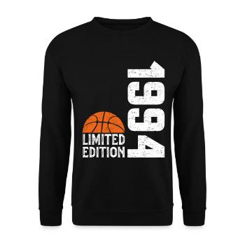30e Anniversaire 1994 Édition Limitée Basketball - Sweat-shirt Unisexe - noir - Devant - Alina (178cm) & Michal (187cm)