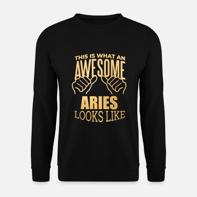 Aries - Unisex Sweatshirt - black