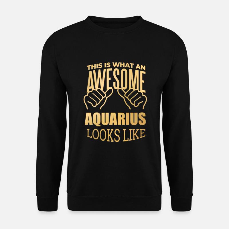 Aquarius - Unisex Sweatshirt - black