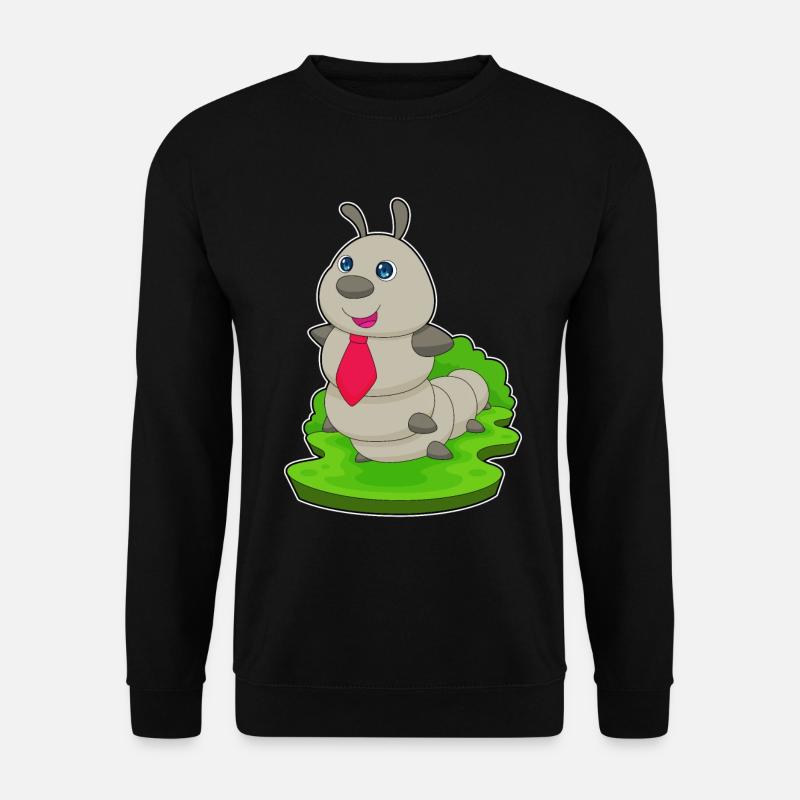 Caterpillar Tie - Unisex Sweatshirt - black