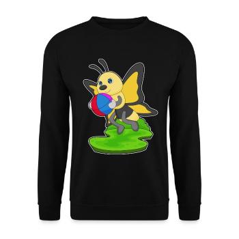 Natation papillon Water-polo Été - Sweat-shirt Unisexe - noir - Devant - Alina (178cm) & Michal (187cm)