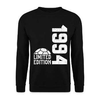 30e Anniversaire 1994 Édition Limitée Handball - Sweat-shirt Unisexe - noir - Devant - Alina (178cm) & Michal (187cm)