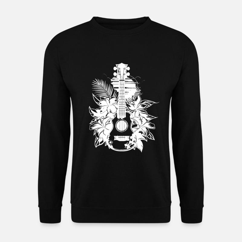 Ukulele Comic - Unisex Sweatshirt - black