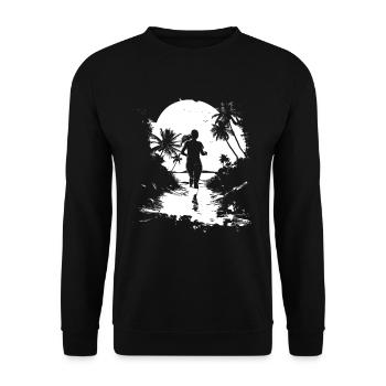 Laufen - Unisex Pullover - Schwarz - Vorne - Alina (178cm) & Michal (187cm)