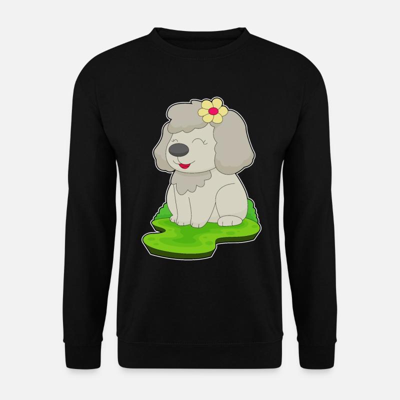 Fleur de chien - Sweat-shirt Unisexe - noir
