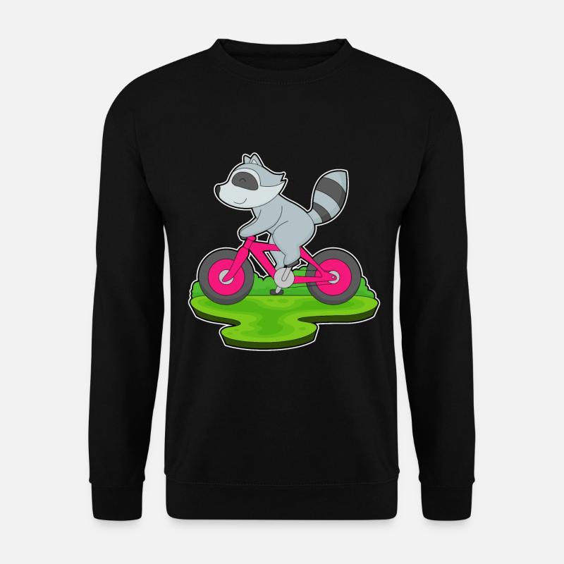 Vélo raton laveur - Sweat-shirt Unisexe - noir