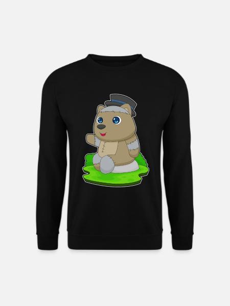 Bear Halloween Zombie - Unisex Sweatshirt - black