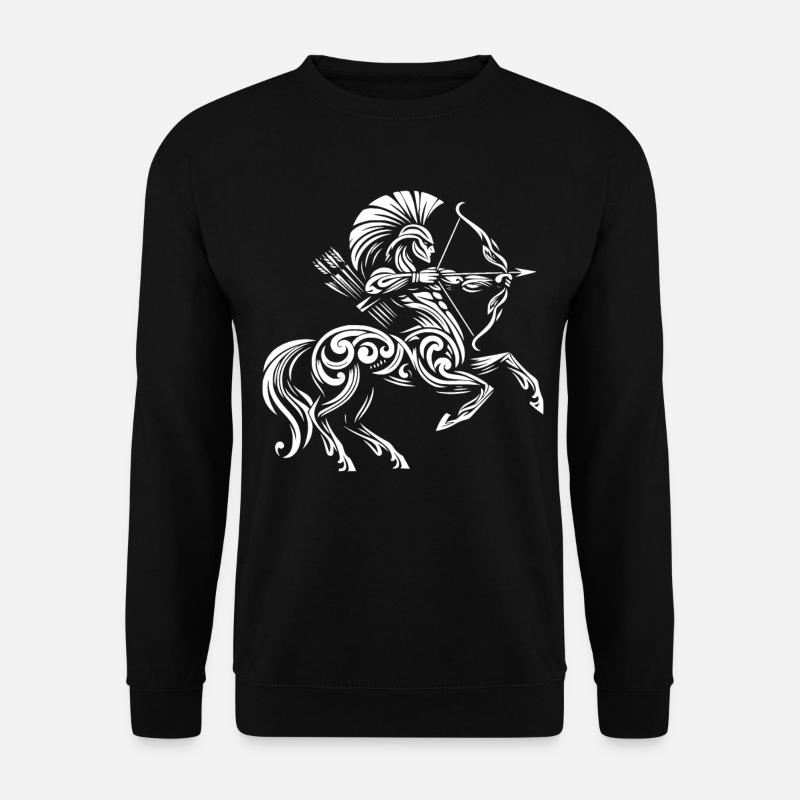 Archer centaure tribal - Sweat-shirt Unisexe - noir