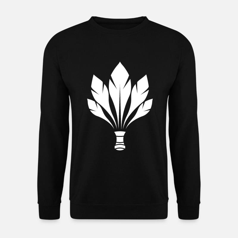 Badminton Federball - Unisex Pullover - Schwarz