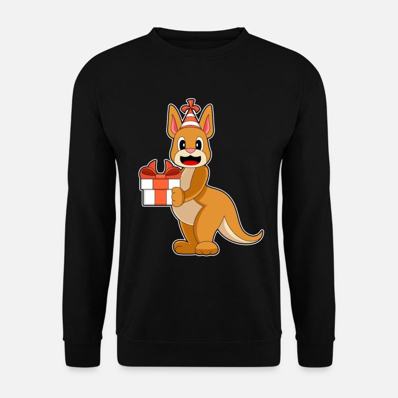 Kangaroo Birthday Package - Unisex Sweatshirt - black
