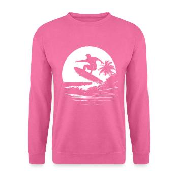 Surfer - Unisex Sweatshirt - pink - Front